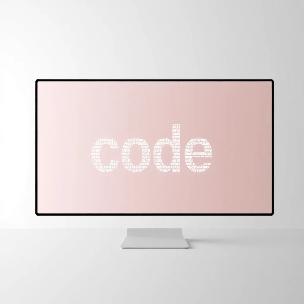 Development phase illustration with code visualization